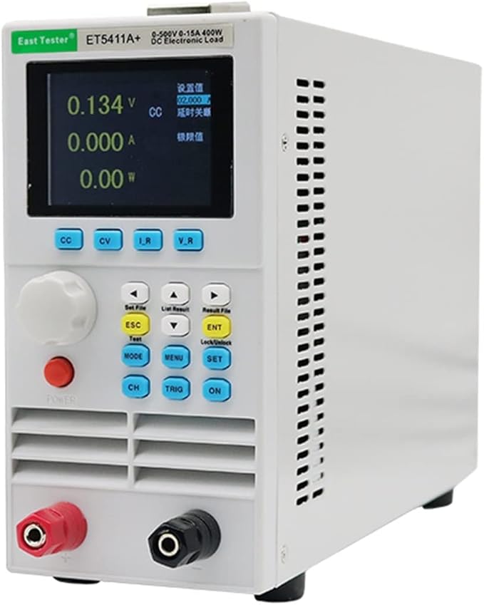East Tester ET5411A+ Programmable DC Electronic Load – Single-Channel Battery Tester & Engineering Lab Meter with USB Interface