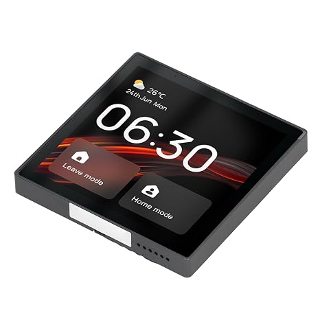 Tuya 4-Inch Smart Scene Wall Switch Touch Control Panel – Multi-Functional In-Wall Intelligent Gateway & Central Dashboard