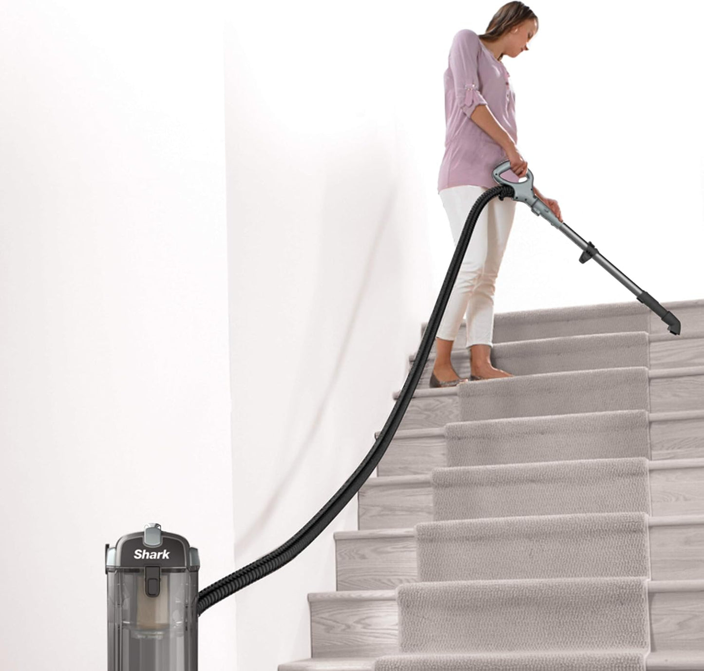 Self-Cleaning Brushroll Upright Vacuum for Pet Hair – High-Suction Navigator Series – Canadian Edition